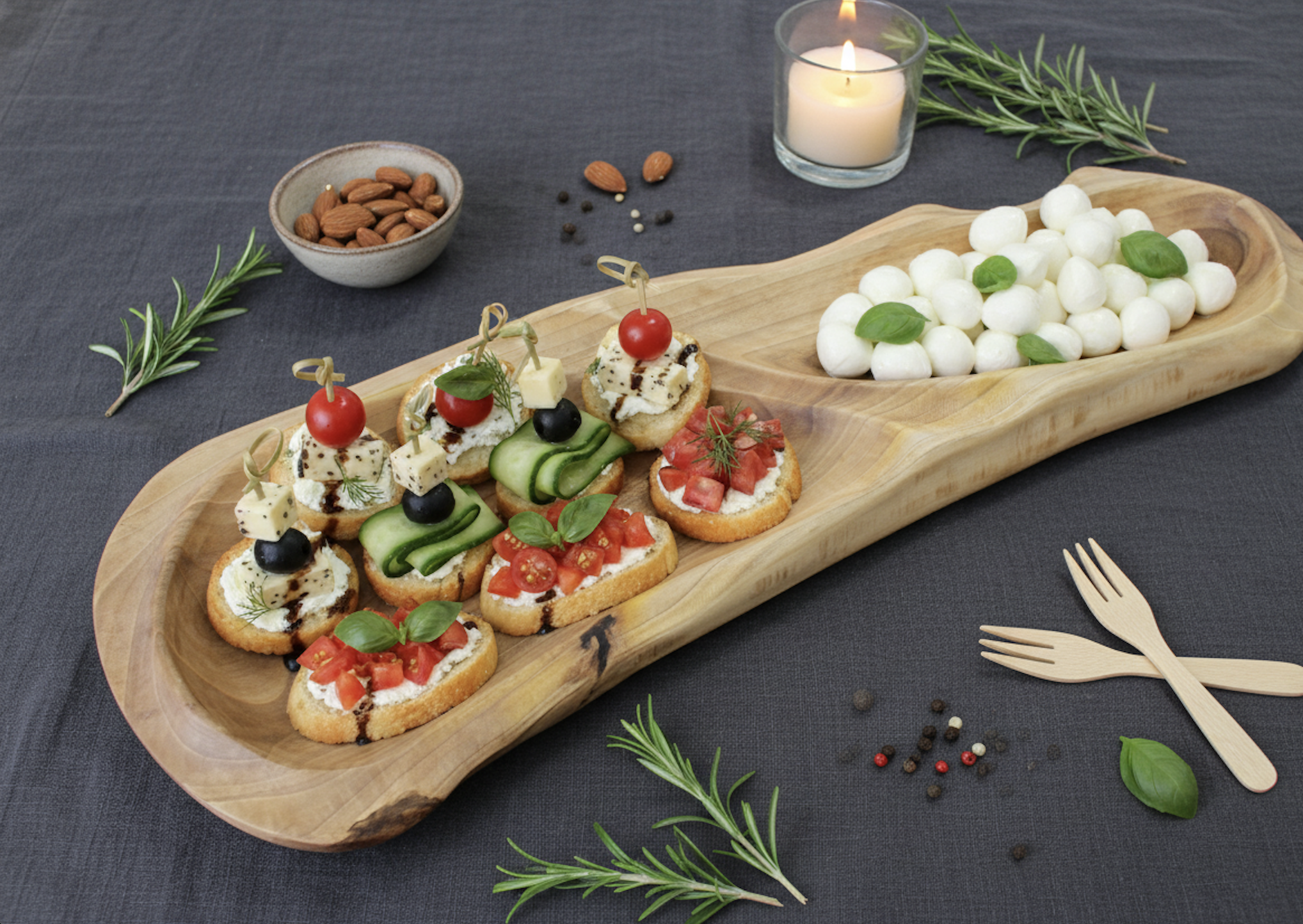 сервировка менажница