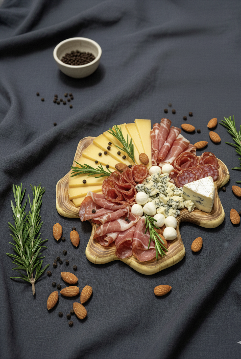 Менажница из акации