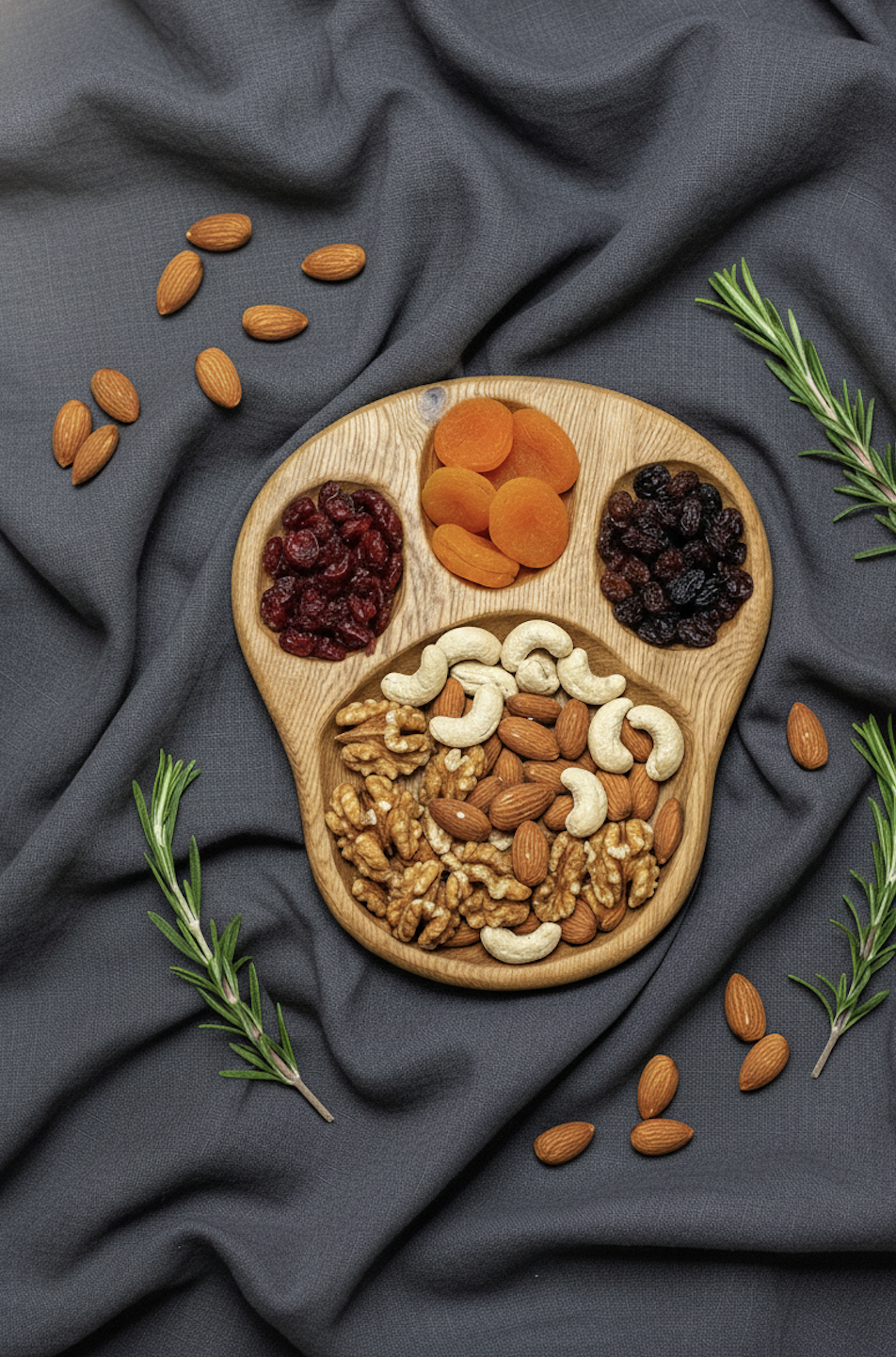 Менажница лапка из дуба