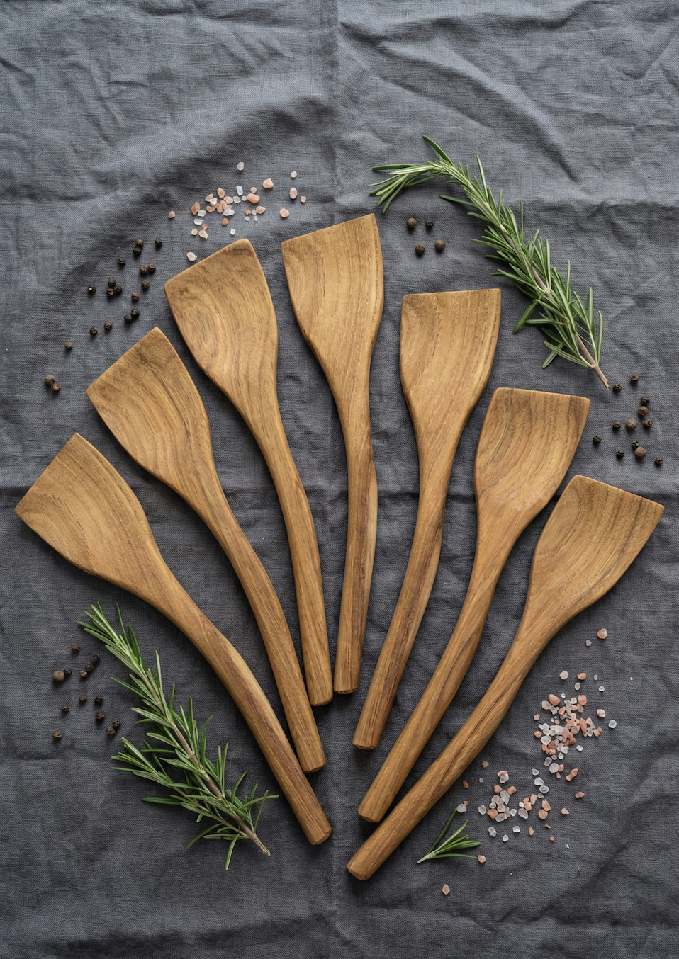 Лопатка деревянная из дуба