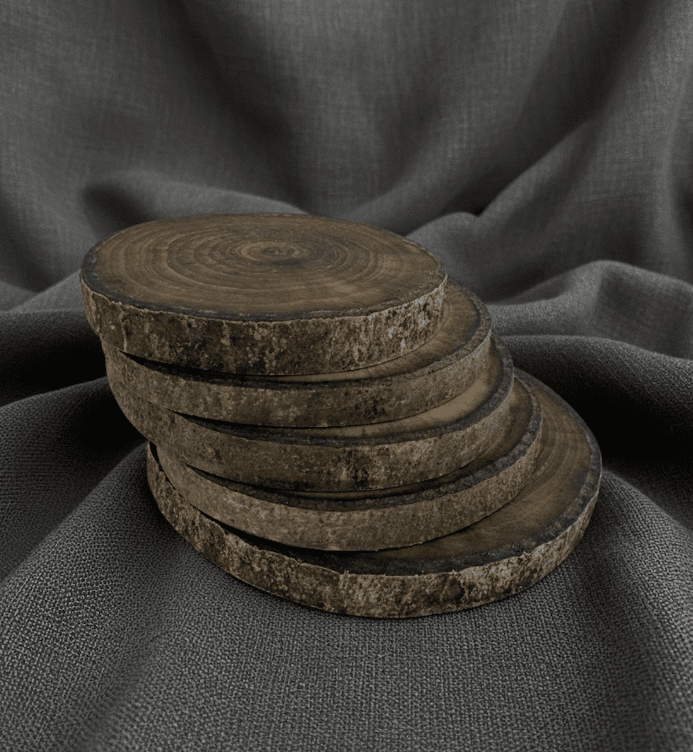 Подставки под горячее из грецкого ореха