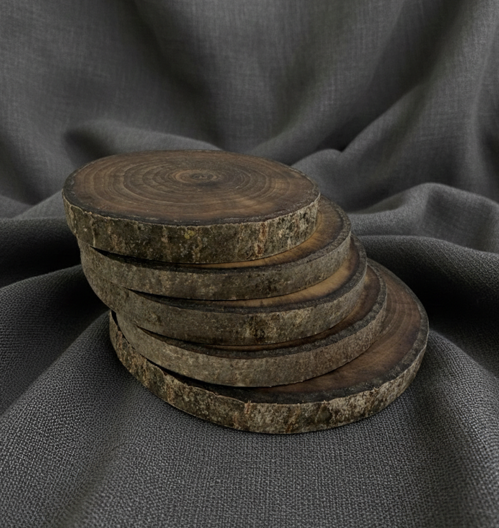 Подставки под горячее из грецкого ореха