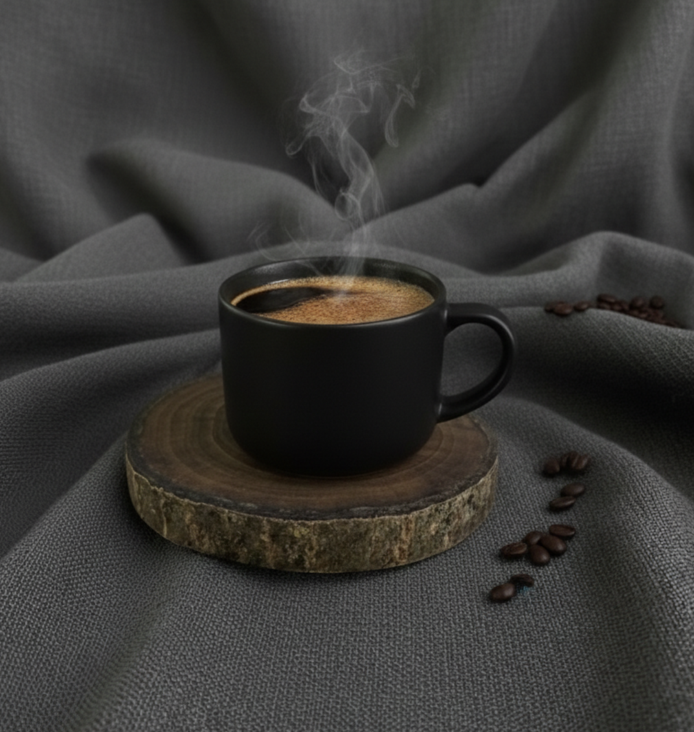 Подставка под горячее из спила грецкого ореха