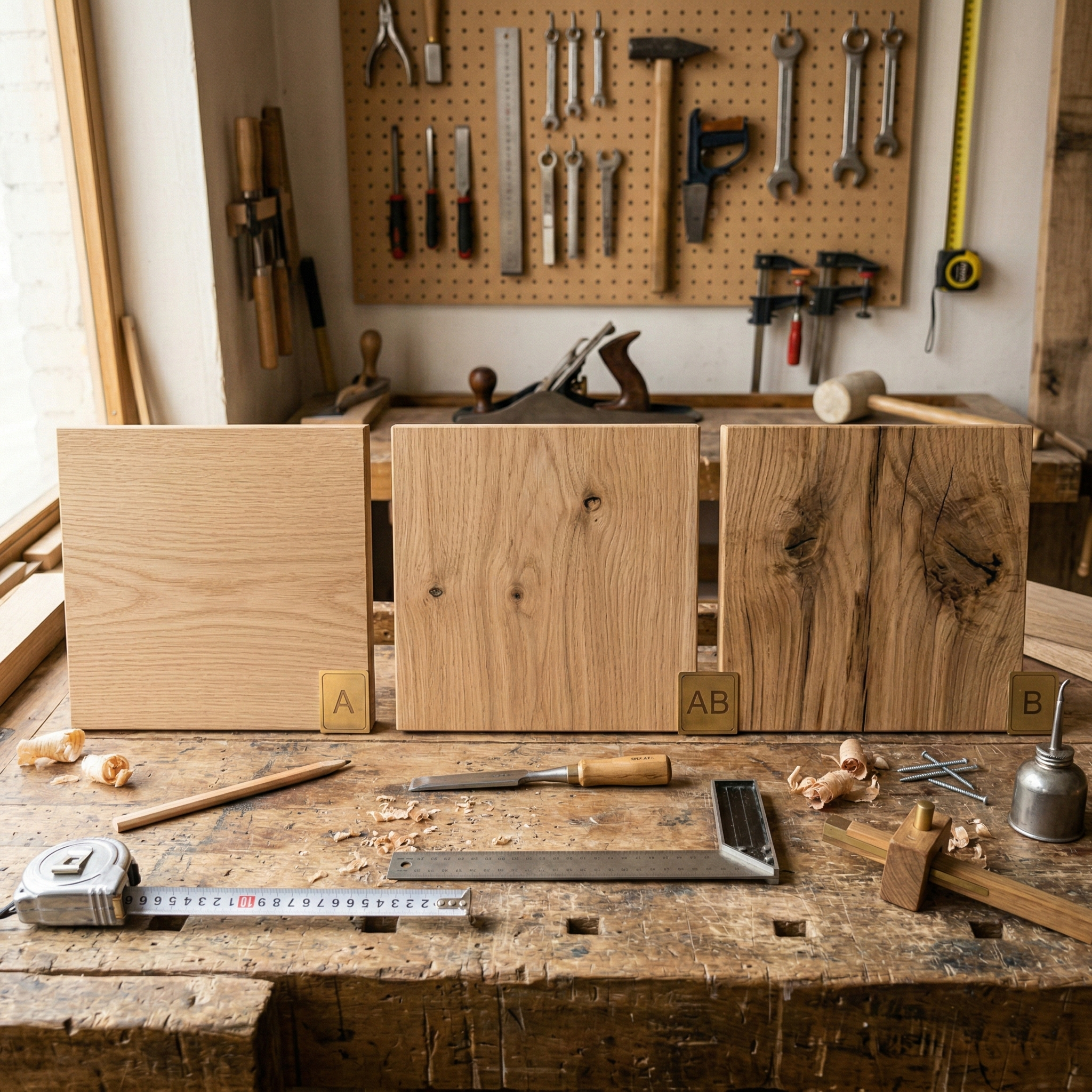 Сортность дубовой доски