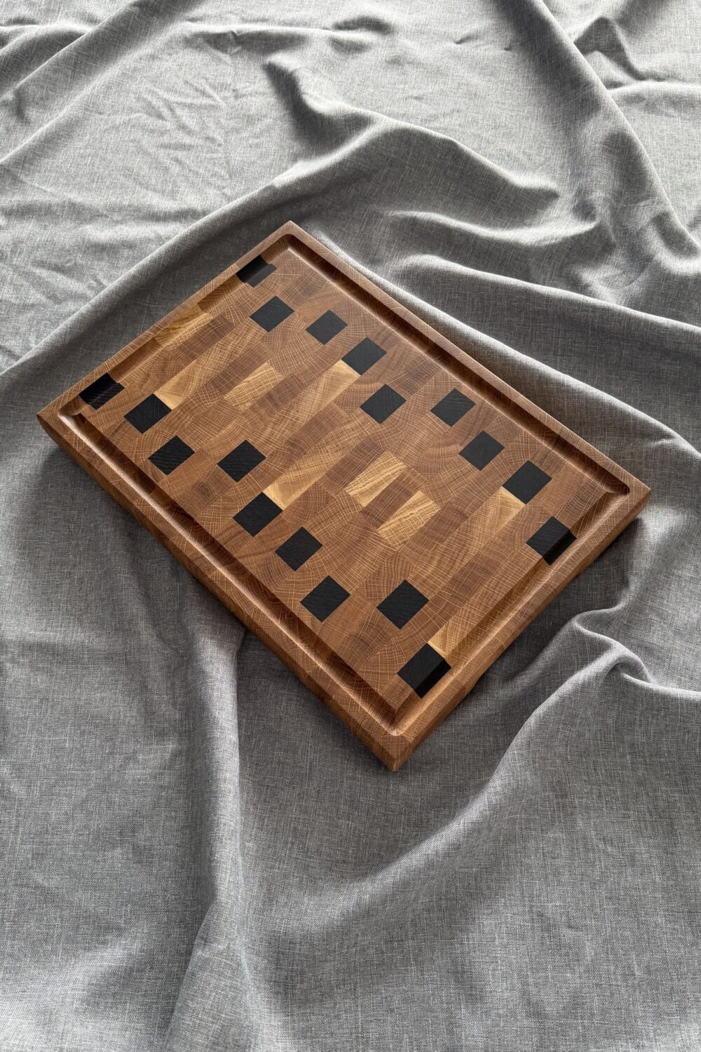 Торцевая доска из дуба