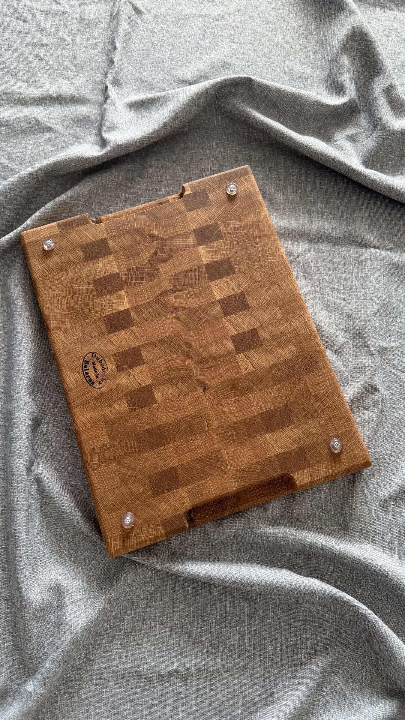 Торцевая доска из дуба