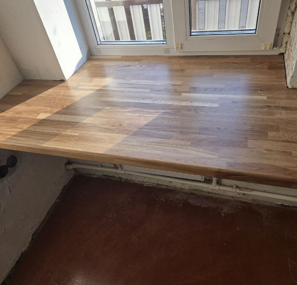 Подоконник из дуба