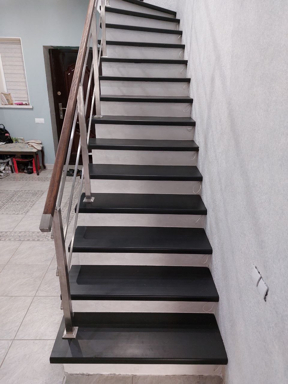 Ступени из дуба