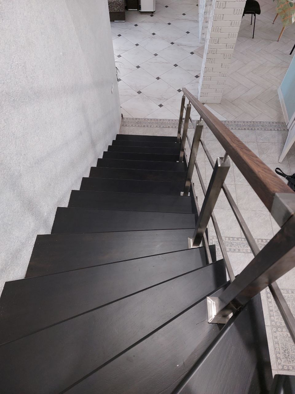 Ступени из дуба